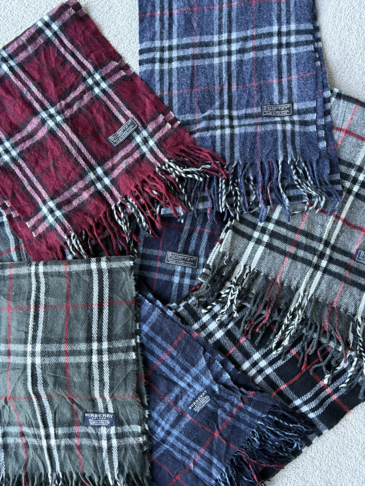 Burberry Scarfs - 9/10 Condition (£155-£7000)